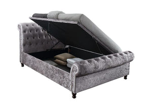 Birlea Castello Upholstered Fabric Ottoman Bed Double, King and Super King Size (5597522886822)