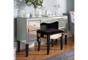 Birlea Palermo Mirrored Glass 4 Drawer Dressing Table (5596127035558)