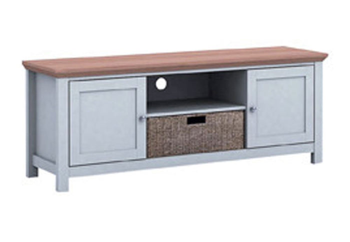 LPD Furniture Cotswold Oak/Grey and Oak/Cream TV Unit