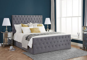 Birlea Marquis Upholstered Fabric Ottoman Bed Double, King and Super King Size (5597519741094)