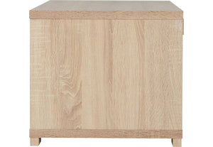 Seconique Cambourne Light Sonoma Solid Oak 2 Drw with 1 Open Shelf Coffee Table (5738162323622)
