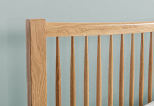 Birlea Berwick Oak Wooden Bed Frame 4FT6 Double and 5FT King Size (5597318807718)