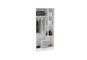 Birlea Lynx High Gloss 3 Door 2 Drawer with Mirror (5600565919910)