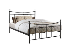 Birlea Emily Black and Cream Metal Bed 3FT Single, Small Double and 4FT6 Double (5597591568550)