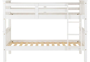 Seconique Neptune Oak & White Bunk Bed (5649286496422)