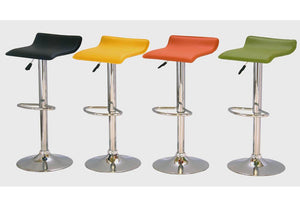 Heartlands Model 8 Black Green Orange Red & Yello Bar Stool Set of 2 (7472315924654)