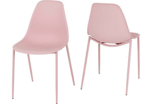 Seconique Lindon Green, Grey, Pink and White Dining Chair (5781203157158)