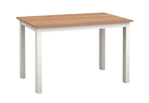 LPD Furniture Cotswold Oak/Grey and Oak/Cream Rectangular Dining Table (6168051024046)