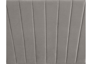LPD Furniture Lexie Mustard Pink Silver Upholstered Fabric Bed Double King Size (6164080853166)