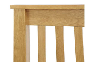 Serene Lincoln Oak Wooden Bed 3FT Small Double 4FT6 5FT King 6FT (6678440116398)