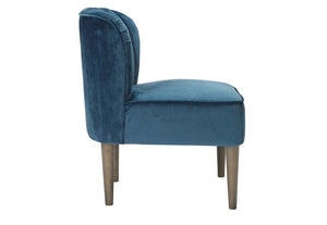 LPD Furniture Bella Blue Grey Pink Blue Grey Pink Fabric 1 Seater 2 Seater Chair (6556885254318)