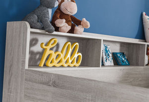 Julian Bowen Orion Sonoma Oak, White, Grey Oak Bunk Bed (5638992298150)