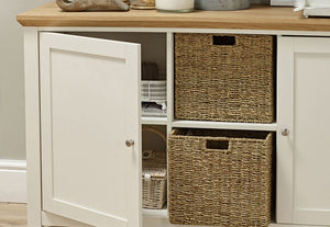 LPD Furniture Cotswold Oak/Grey and Oak/Cream Sideboard (6168268112046)