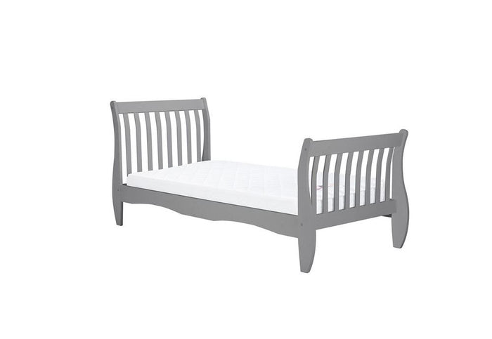 Birlea Belford White & Grey Wooden Bed 3FT Single, Small Double and 4FT6 Double