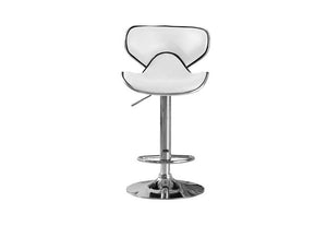 HeartlandsHillside Black Lime Pink Red White PU & Chrome Base Bar Stool Set of 2 (7484310126766)