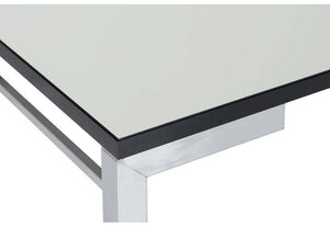 Seconique Valencia Mirrored Black Trim Coffee Table (5758266769574)