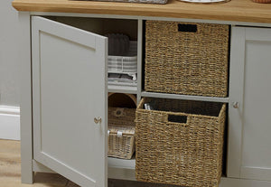 LPD Furniture Cotswold Oak/Grey and Oak/Cream Sideboard (6168268112046)