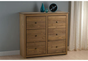 Birlea Santiago Solid Pine 2 Over 2 Chest,4 Drawer, 5 Drawer and 6 Drawer Chets (5600476463270)