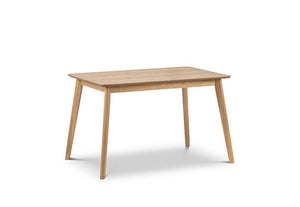 Julian Bowen Boden Light Oak Rectangular Dining Table (6710554689710)