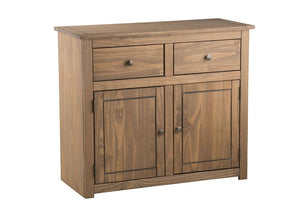 Birlea Santiago Distressed Waxed Finish Solid Pine 2 Door 2 Drawer Sideboard (5596182741158)