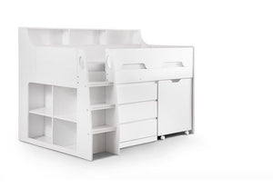 Julian Bowen Jupiter White & Grey Oak Mid Sleeper (5639746584742)