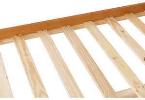 Seconique Amber Antique Pine White Solid Pine Wooden Bed 3FT Single 4FT6 Double (5669203017894)