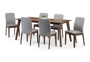 Julian Bowen Berkeley Walnut Rectangular Dining Table (5801719595174)