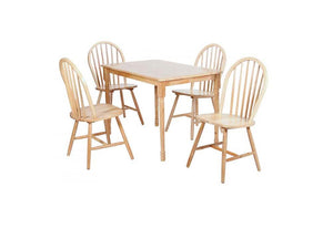 OSD Volgodonsk Solid Rubberwood Natural Dining Chair (7622609404078)