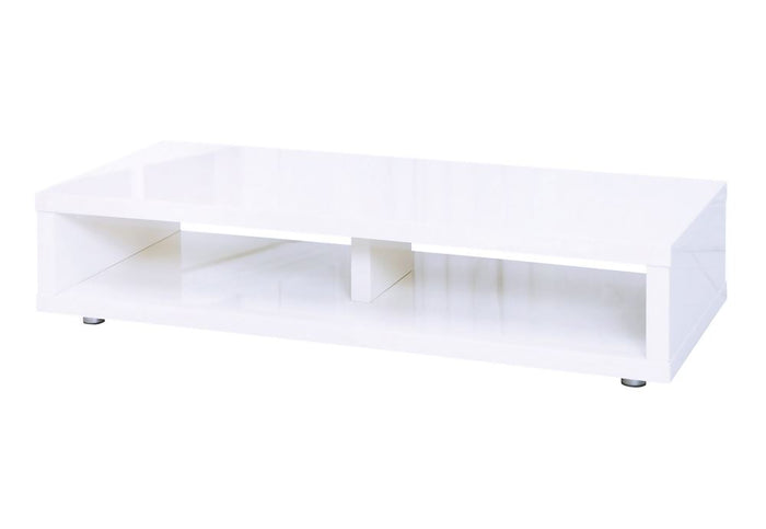 LPD Furniture Puro High Gloss White, Charcoal, Cream and Stone TV Unit