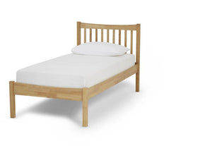 Serene Alice Honey Oak Opal White Hevea Wooden Bed 3FT 4FT Double 5FT 6FT (6677628780718)