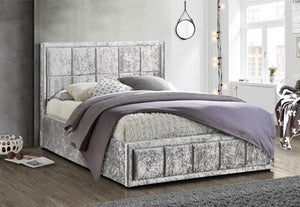 Birlea Hannover Upholstered Fabric Ottoman Bed Small Double, Double and King (5597527539878)
