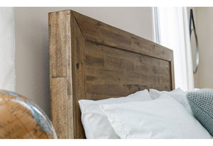 Julian Bowen Hoxton Solid Acacia Wooden Bed 4FT6 Double 5FT King Size (6048974012590)