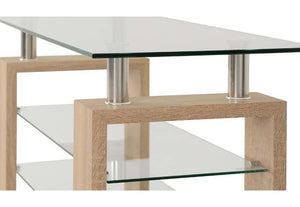 Seconique Milan Light Charcoal and Sonoma Oak Effect TV Unit (5769036300454)