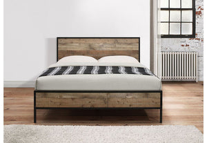 Birlea Urban Rustic Wooden Bed 4FT Small Double, 4FT6 Double and 5FT King Size (5597546381478)