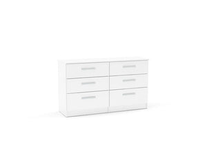 Birlea Lynx High Gloss 4 Drawer Chest, 5 Drawer Chest and 6 Drawer Chest (5600455819430)
