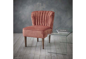 LPD Furniture Bella Blue Grey Pink Blue Grey Pink Fabric 1 Seater 2 Seater Chair (6556885254318)