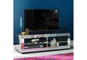 LPD Furniture Biarritz Mirror Mirrored TV Unit (6556912713902)