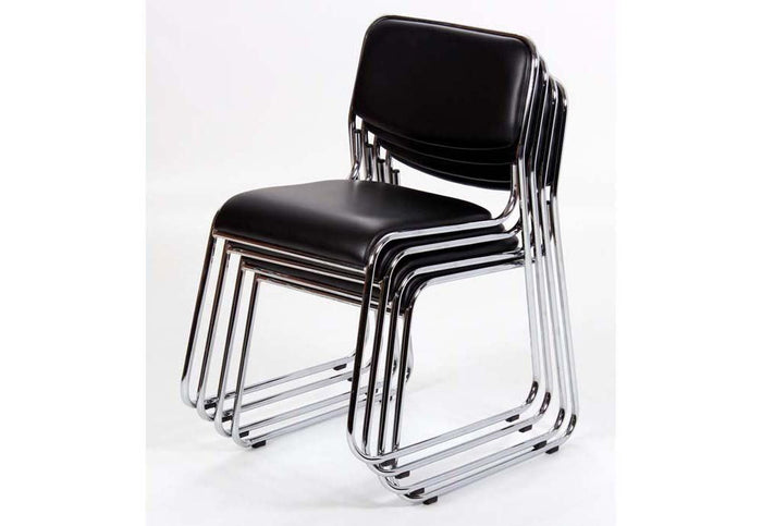 OSD Nice Black and cream Dining Chairs (Set of 4)