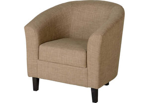 Seconique Tempo Dark Brown,Grey,Mustard,Petrol Blue, Red & Sand Fabric Tub Chair (5727871467686)