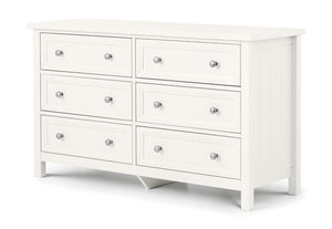 Julian Bowen Maine 3 Drawer 3 + 2 Drawer 5 Drawer Tall 6 Drawer Wide Chests (5642213392550)