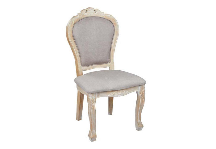 OSD Provence Weathered Oak Padded Dining Chair