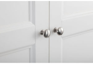 Julian Bowen Clermont White Soild Pine 2 Door 1 Drawer Combination Wardrobe (5801659498662)