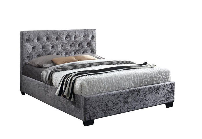 Birlea Cologne Upholstered Fabric Bed Frame 4FT6 Double and 5FT King Size