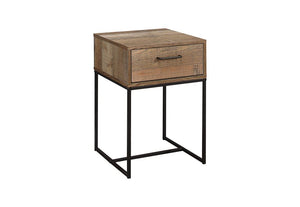 Birlea Urban 1 Drw 1 Drw Narrow 2 Drw Bedside Table/ Nightstand/ Bedside Cabinet (5600349323430)