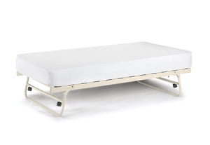 Julian Bowen Versailles White Guest Bed w/Premier Mattresses and Underbed Single (5639803764902)