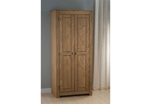 Birlea Santiago Solid Pine 2 Door Wardrobe and 3 Door Wardrobe (5600579977382)