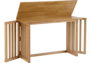 Seconique Richmond Oak Varnish Dining Table (5719838392486)