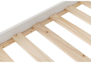 Seconique Amber Antique Pine White Solid Pine Wooden Bed 3FT Single 4FT6 Double (5669203017894)