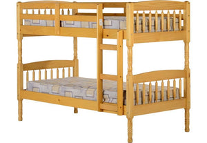 Seconique Albany Antique Pine Bunk Bed (5733739593894)