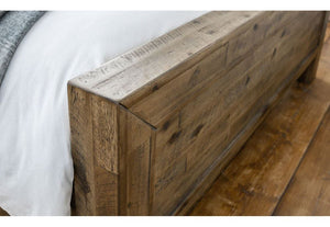 Julian Bowen Hoxton Solid Acacia Wooden Bed 4FT6 Double 5FT King Size (6048974012590)